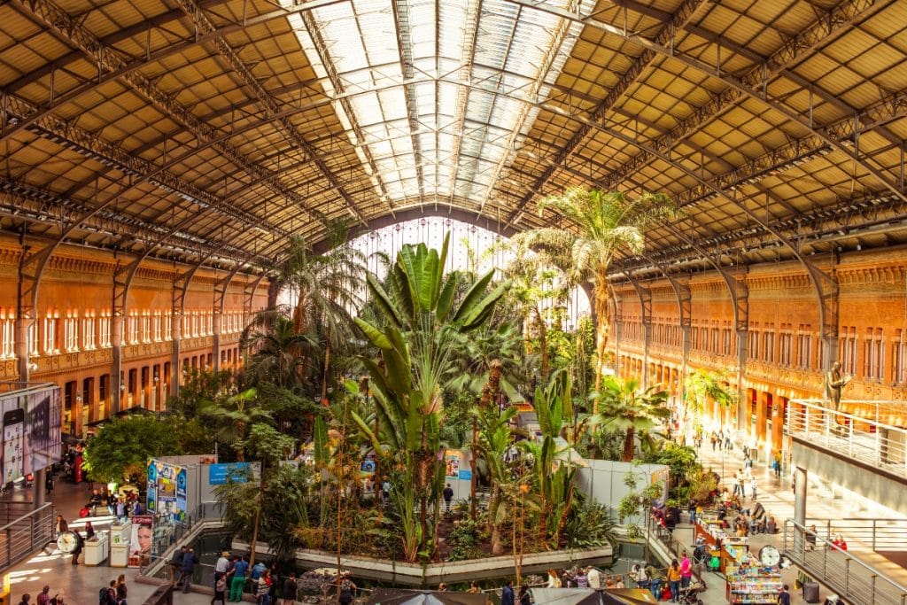 Invernadero tropical de la Estación de Atocha